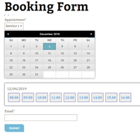 Appointment Booking Forms